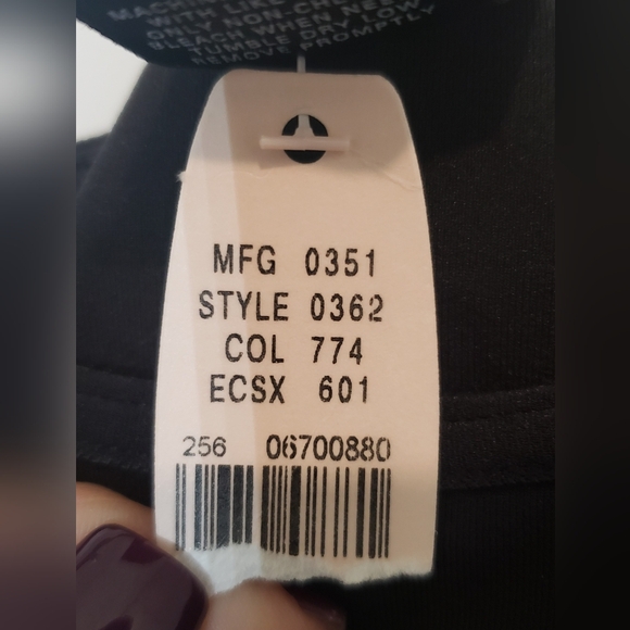 Body By Victoria Black Cami Camisole Stretch Tank Top Sz Large Adjustable Straps - Picture 3 of 12